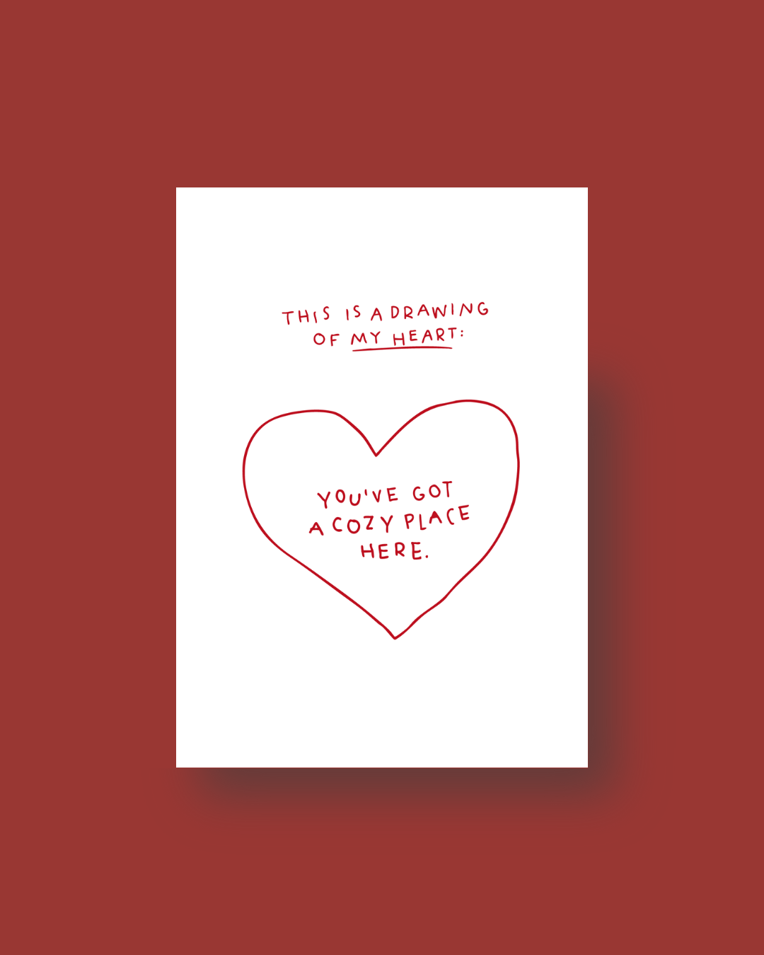 KARTE HEART | "TELL PEOPLE YOU LOVE THEM"