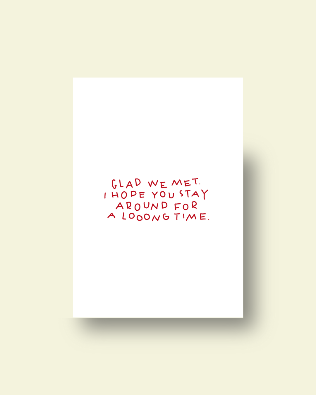 KARTEN SET "TELL PEOPLE YOU LOVE THEM"