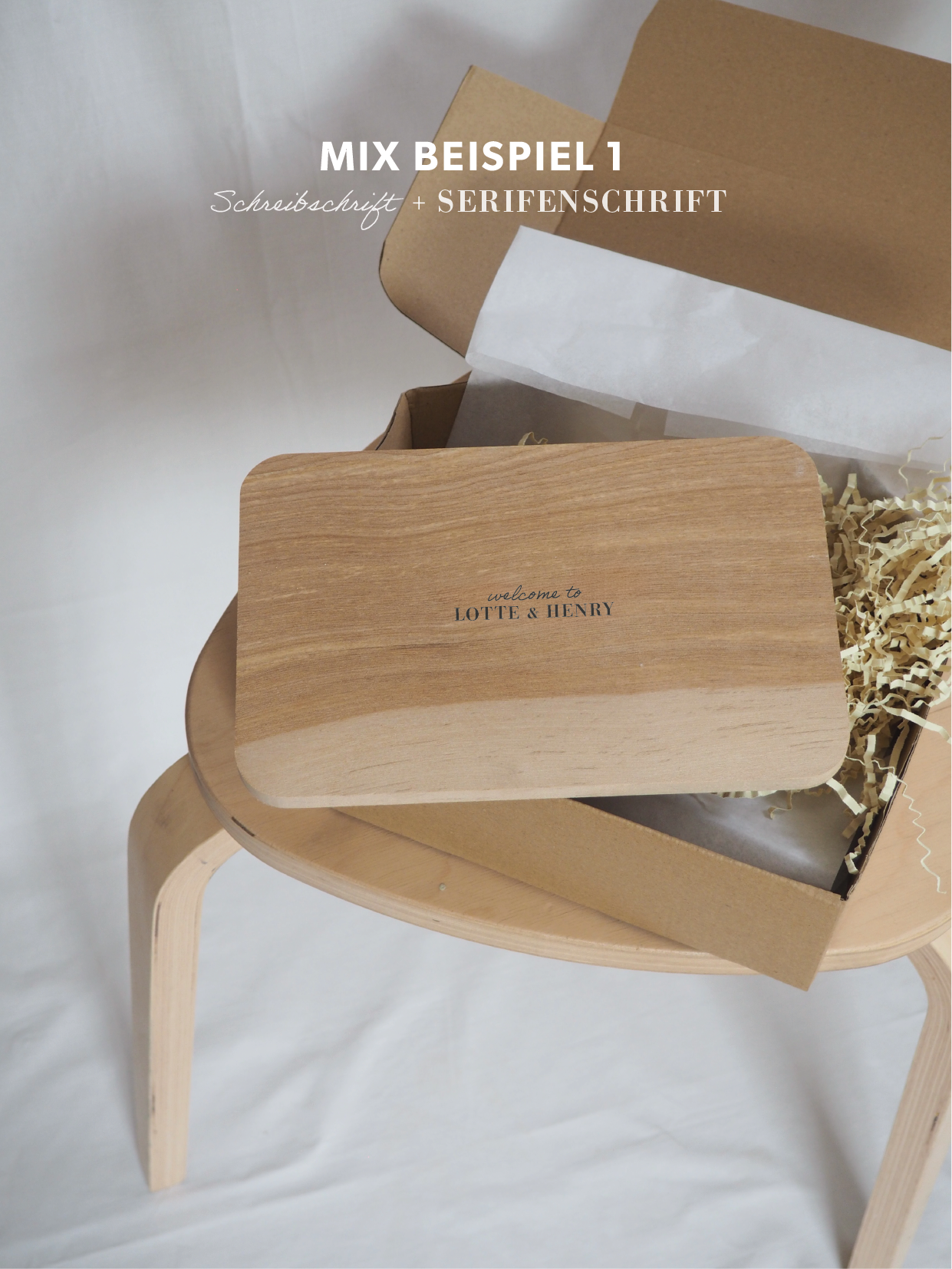 HOLZBRETT PERSONALISIERT