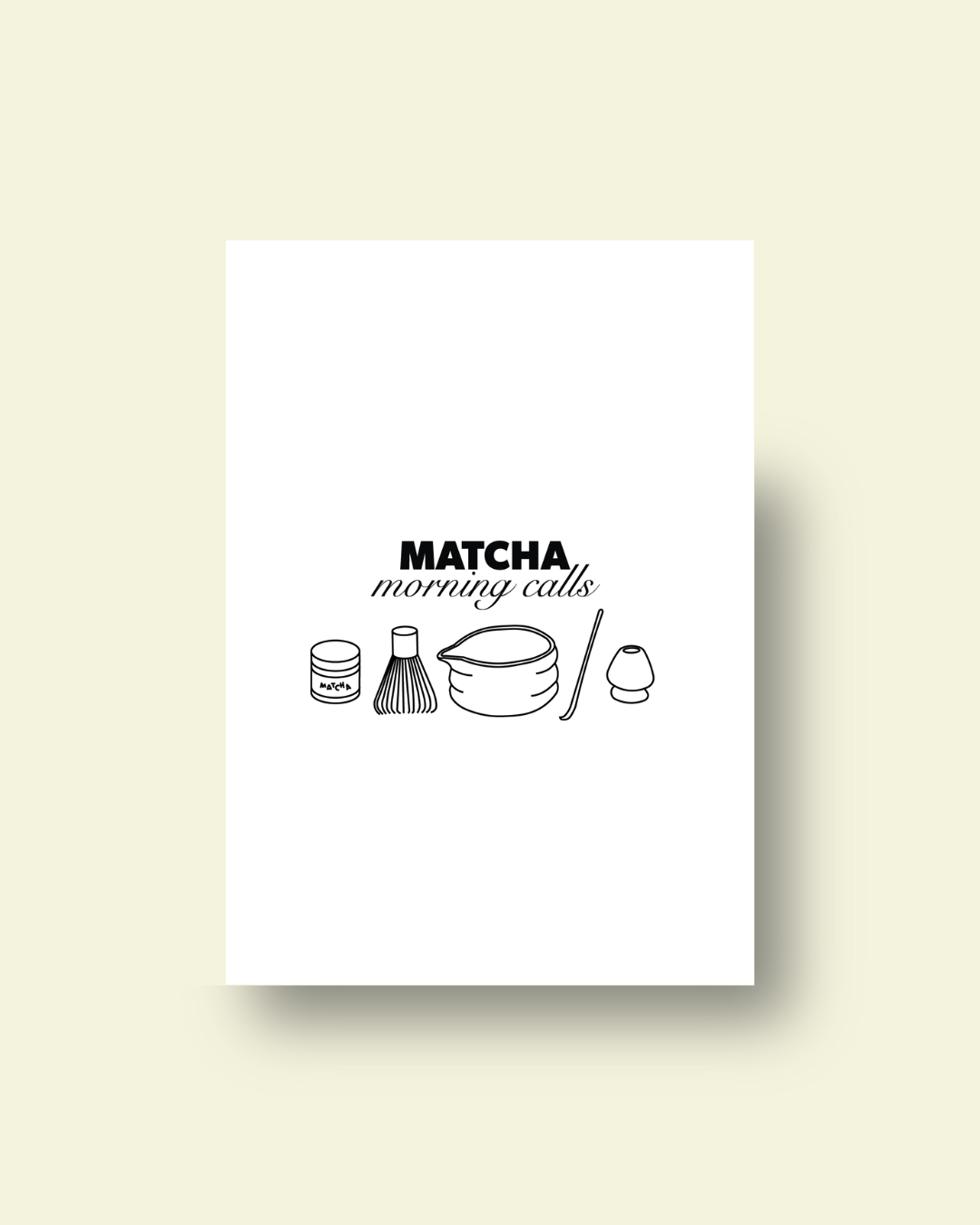KARTE MATCHA MORNING CALLS