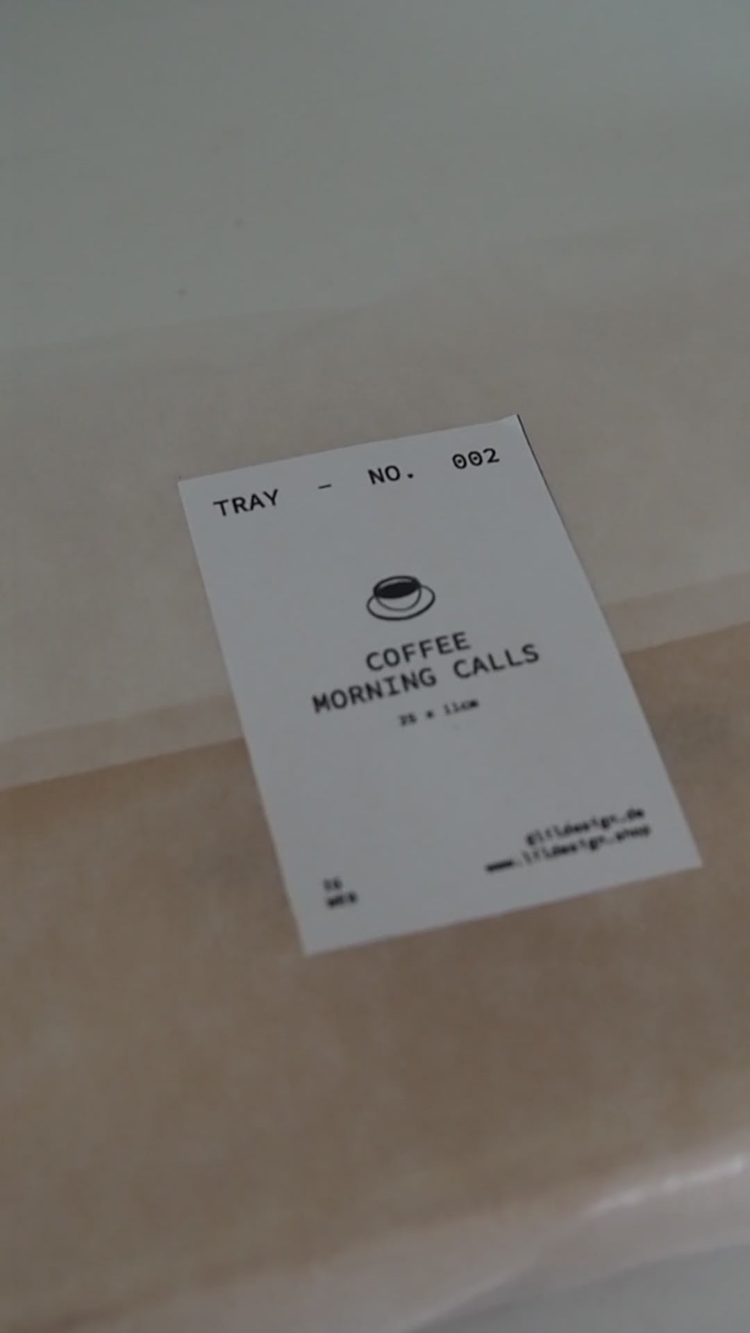 TABLETT "COFFEE MORNING CALLS"