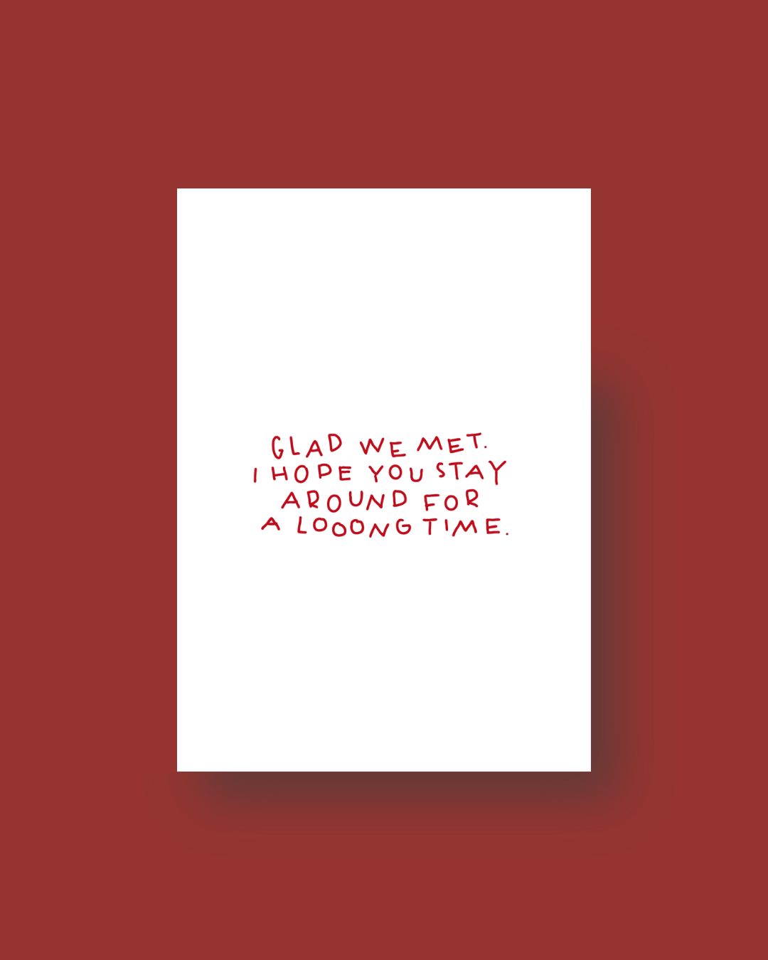 KARTEN SET "TELL PEOPLE YOU LOVE THEM"