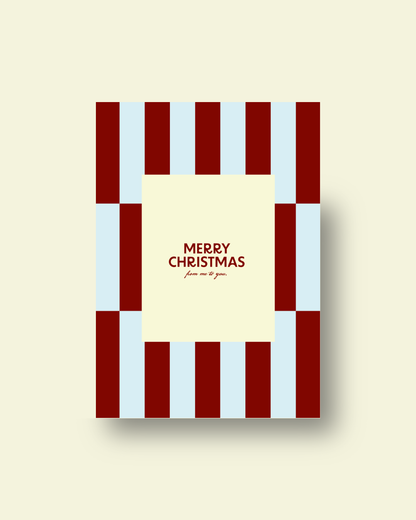 KARTE MERRY CHRISTMAS no. 02