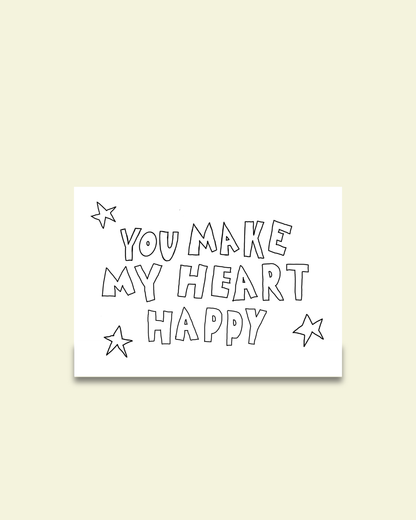 KARTE YOU MAKE MY HEART HAPPY | "TELL PEOPLE YOU LOVE THEM"