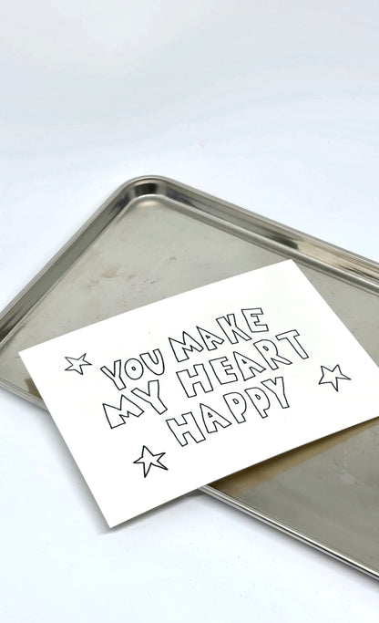 KARTE YOU MAKE MY HEART HAPPY | "TELL PEOPLE YOU LOVE THEM"
