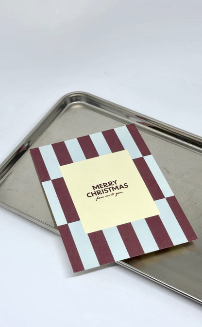 KARTE MERRY CHRISTMAS no. 02