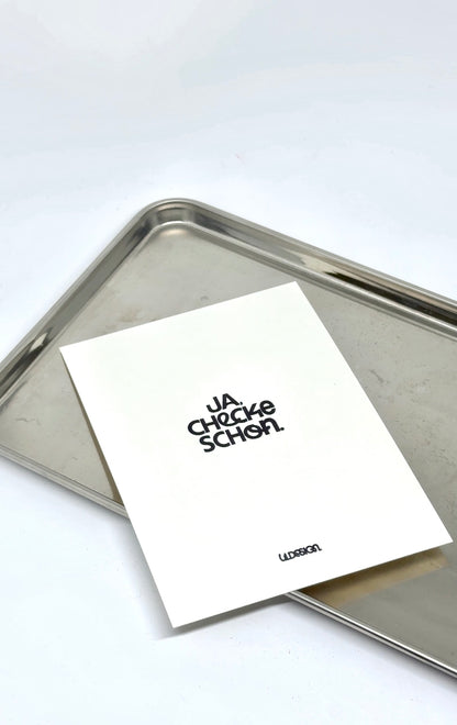 KARTE JA CHECKE SCHON