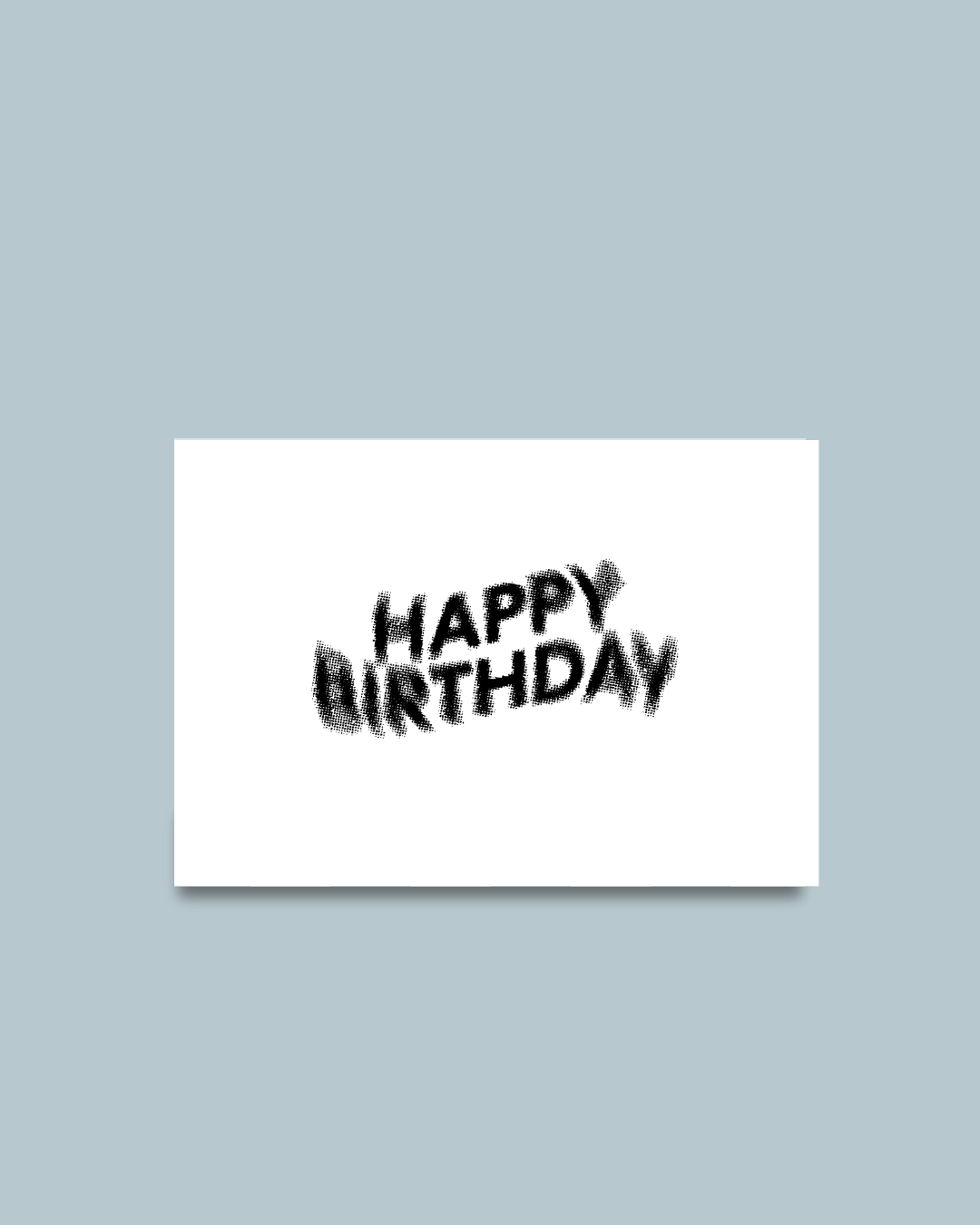 KARTE HAPPY BIRTHDAY