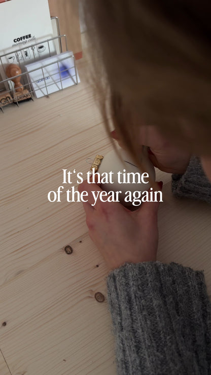 Weihnachtskugel personalisiert